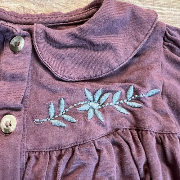 Kate Quinn Organic Embroidered Bamboo Collection Dress 12-18 Months - Picture 4 of 6